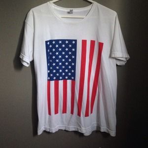 American Flag Tshirt
