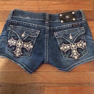 Miss me size 28 shorts