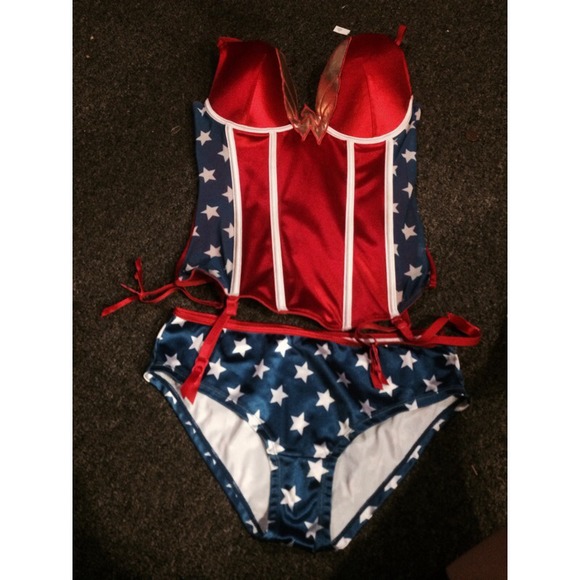 Wonder Woman corset