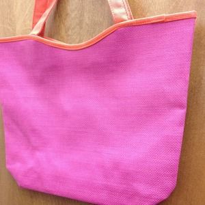 NWOT pink Lancôme tote