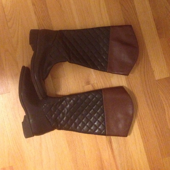 🚫sold🚫Black and brown riding boots