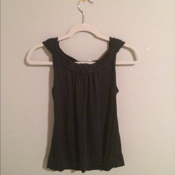 A navy blue, never worn fashion top!
