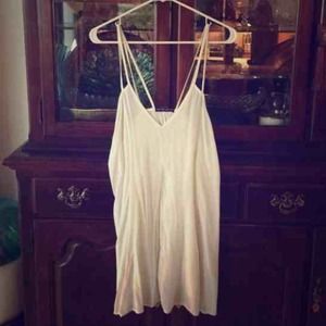 Brandy Melville cream dress.