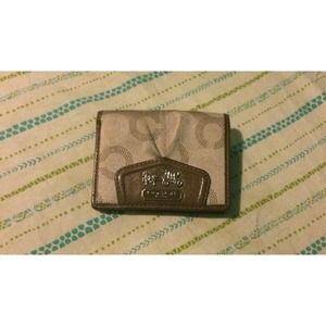 Authentic coach small wallet