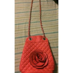 Cute leather crossbody bag