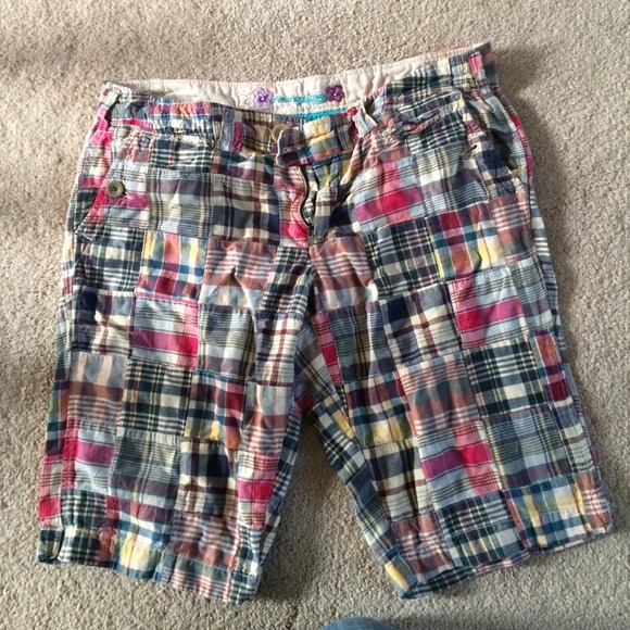 Plaid shorts