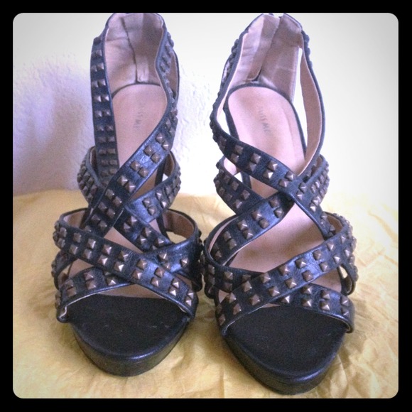 LOWEST PRICE Studded strappy Miss Me heels