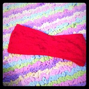 Red Lace Bandeau