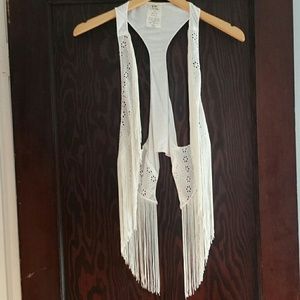 Free People Fringe Vest