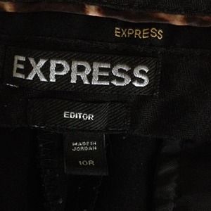Black Express pants