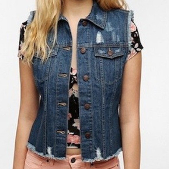 Urban Outfitters Denim Vest
