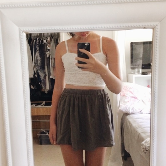 Cotton on circle skirt