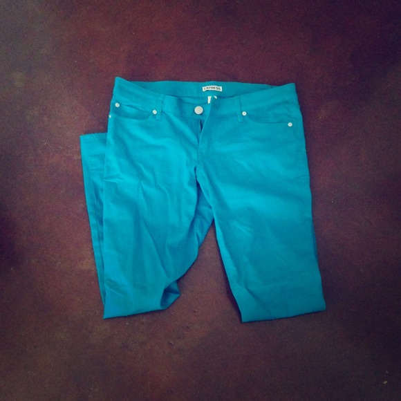 Blue skinnies!