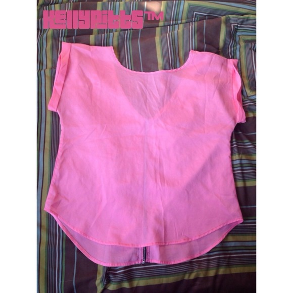 Semi-sheer Pullover Top