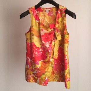 Floral Silk Top