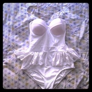 ASOS white one-piece swimsuit BUNDLE for lynnavan