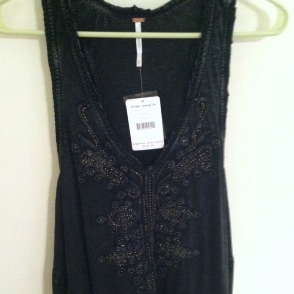Trendy Black Free People Comfy Dress - Picture 4 of 4