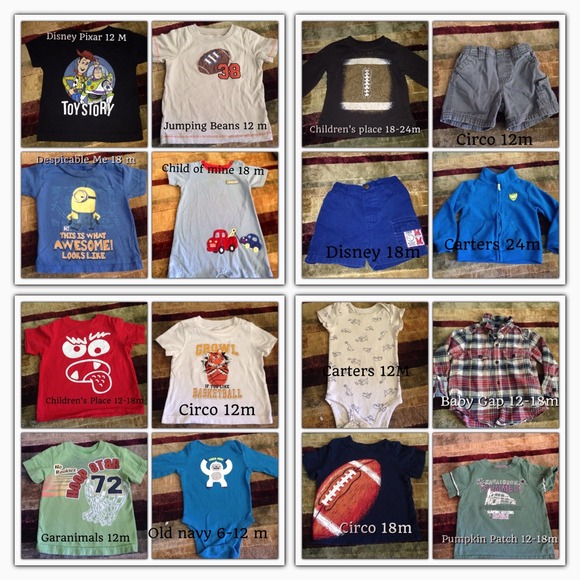 Baby Boys Bundle 12-24 Months