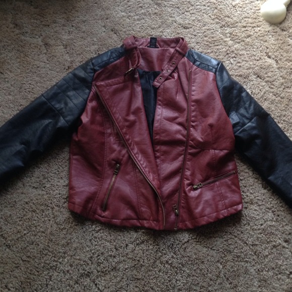 Women's leather jacket