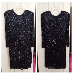 Vintage sequin dress