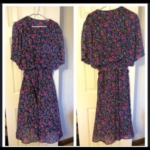 Vintage floral dress