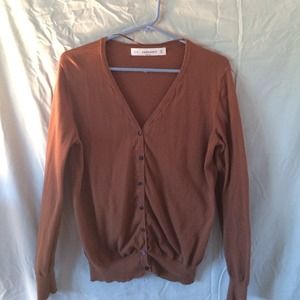 Brown Zara cardigan