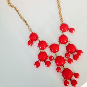 Red Bubble Necklace