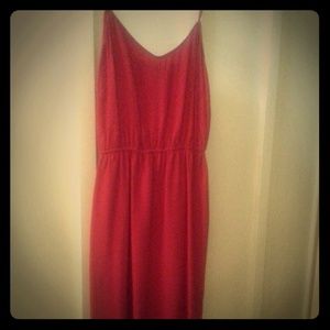 ***Reserved*** Designer RED Slip Dress
