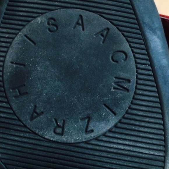 🔻🎉FUN & FEARLESS HP 9/1🎉DEEP RED STACK HEELS - Picture 3 of 4