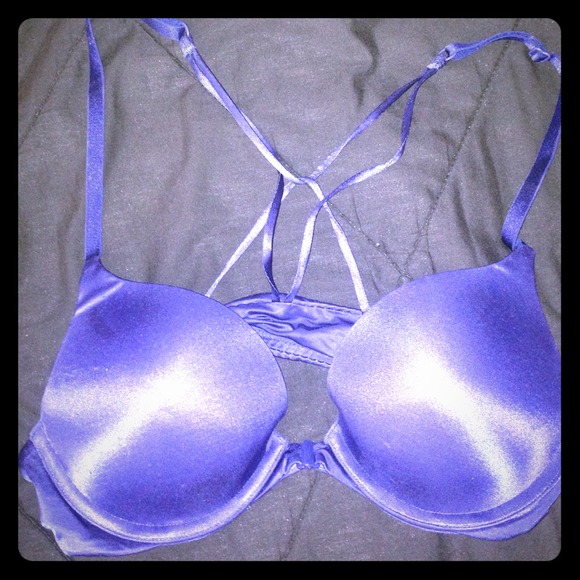 ❌❌Sold❌❌VS very sexy racerback blue bra