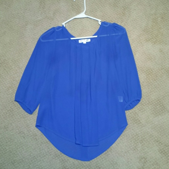 A'GACI sheer blouse
