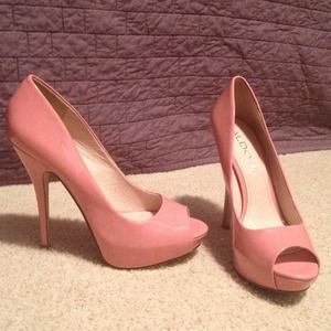 Aldo 8.5 Pink platform heels
