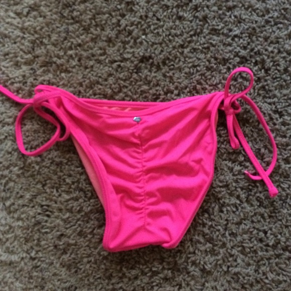 NEVER WORK BATHING SUIT BOTTOMS FROM PINK