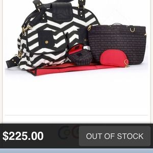 Chevron diaper bag! So many compliments !