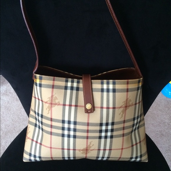 Burberry Handbags - Authentic Classic Check Burberry Shoulder Bag