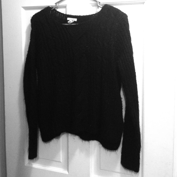 Black Knit Sweater