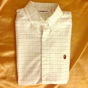 Woman's A Bathing Ape button down