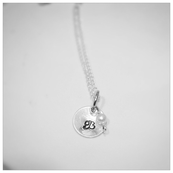 Simple Initial necklace