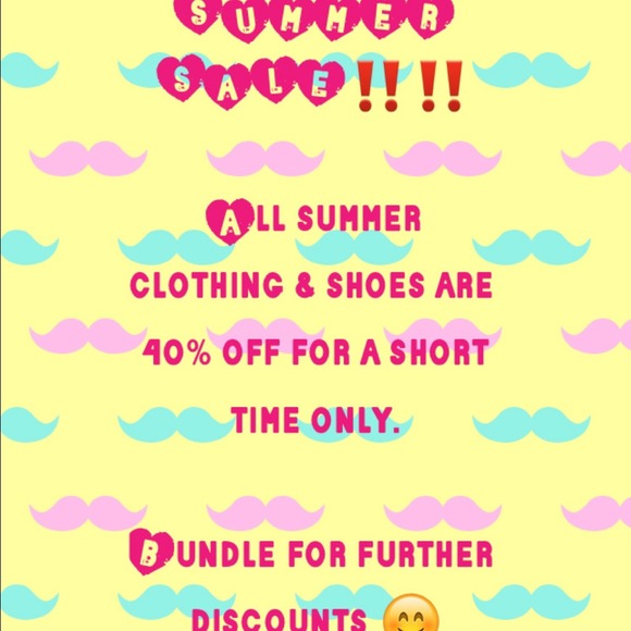 End of Summer Sale‼️‼️