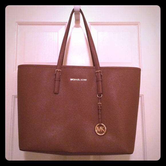 Michael Kors luggage Jet Set travel tote