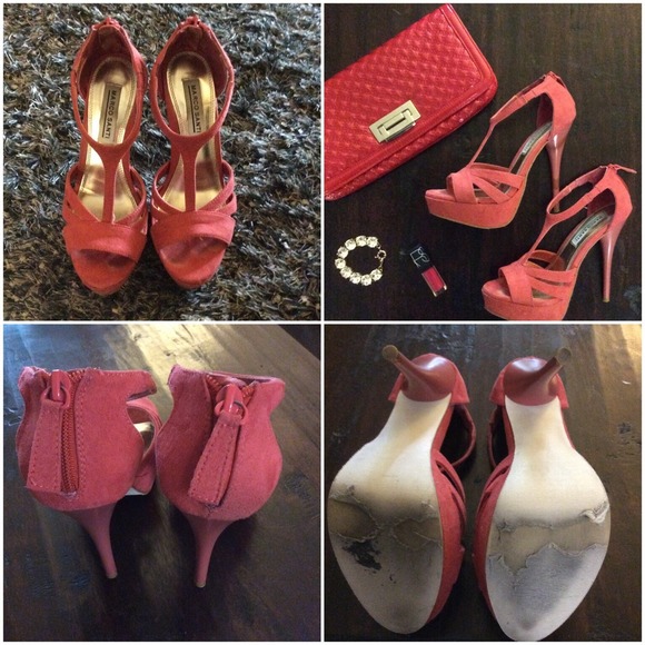 SOLD - β€ | 2 x HP | Coral "Anouk" Heels | - Picture 3 of 3