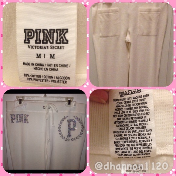 🚨SOLD ON EBAY!🚨Victoria's Secret Velour Pants - Picture 4 of 4