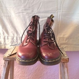 Oxblood Dr Martens