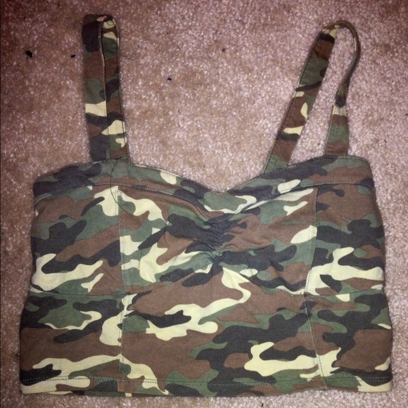 Camp crop top