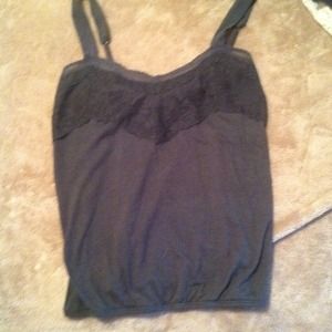 XS American eagle tank top with lace top