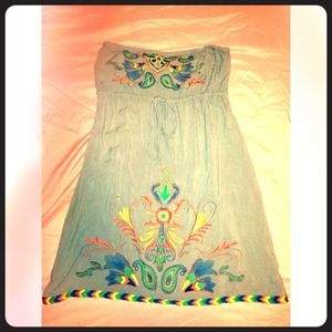 Sleeveless summer dress