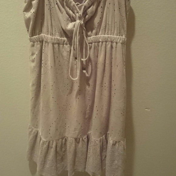 Tan dress