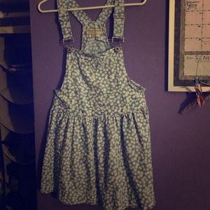 Floral Overall Dress