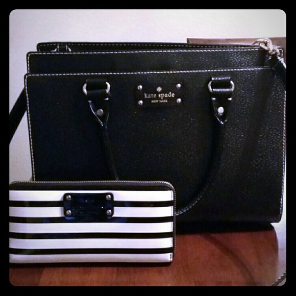 Authentic Kate Spade Purse & Wallet Set