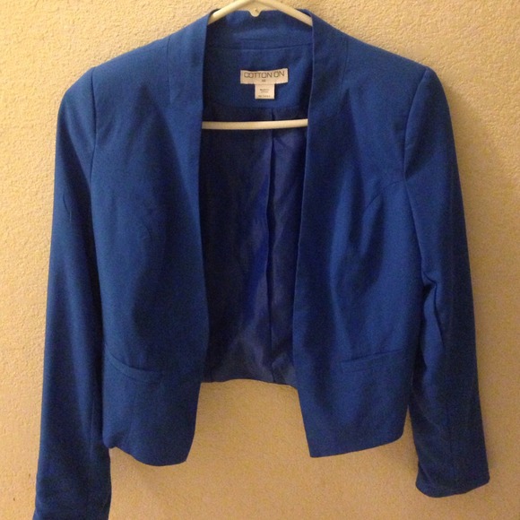 Cute royal blue blazer